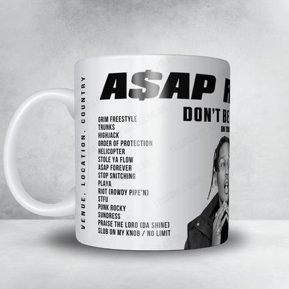 A$AP Rocky Setlist Mug - Moody Center, Austin - June 19th, 2026