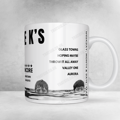 The K's Setlist Poster - Teesside University Student Union, Middlesbrough, England - November 28th, 2024