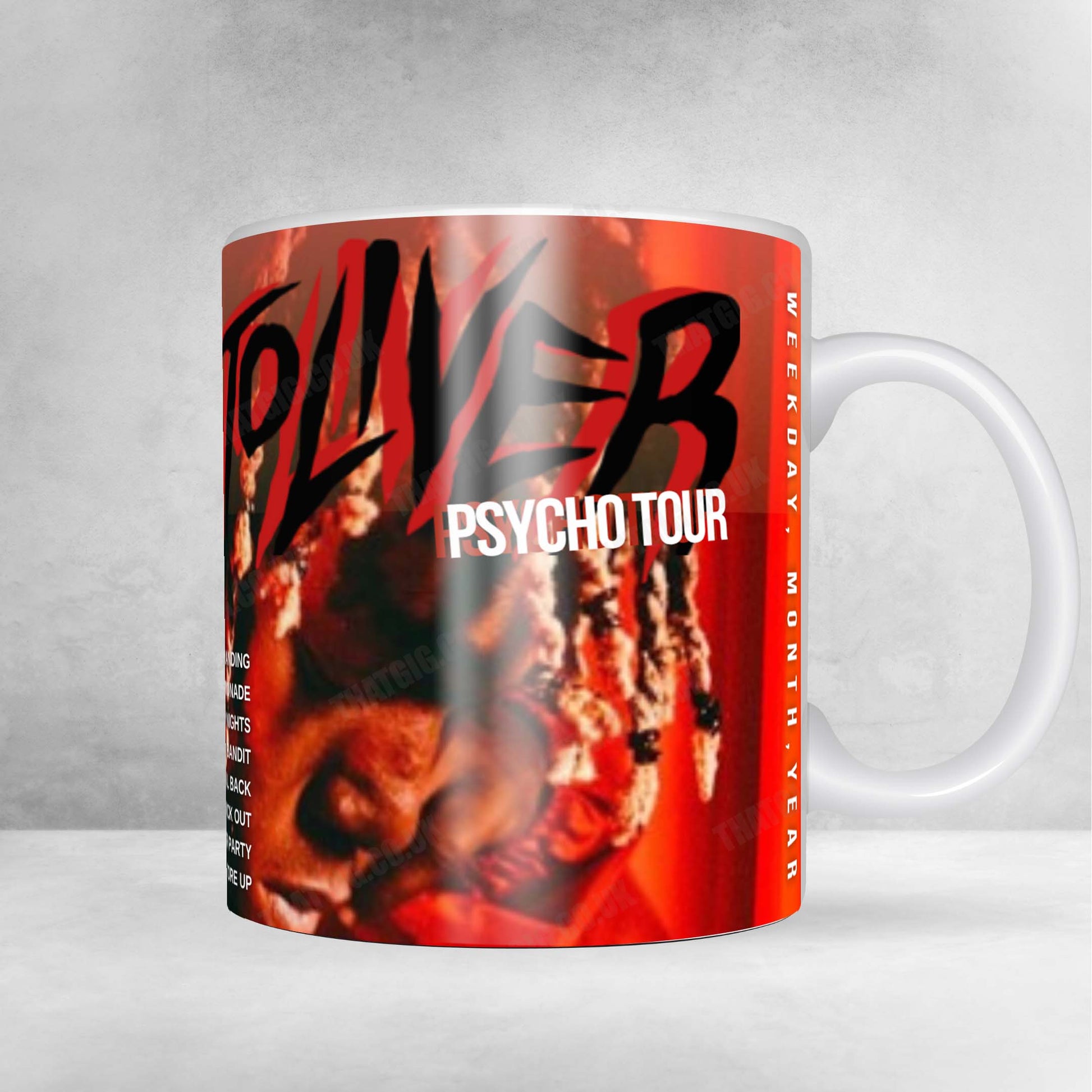 Don Toliver Setlist Mug - The OVO Hydro, Glasgow - June 2nd, 2025