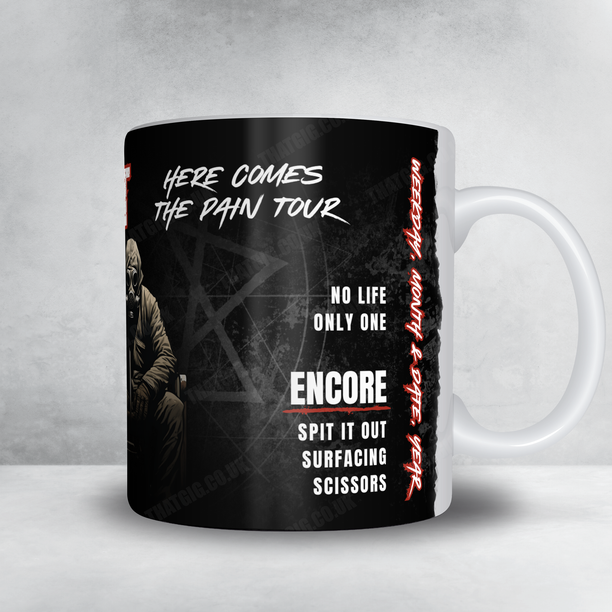 Slipknot Setlist Mug - Multiespacio Costa 21, San Miguel - October 28th, 2024