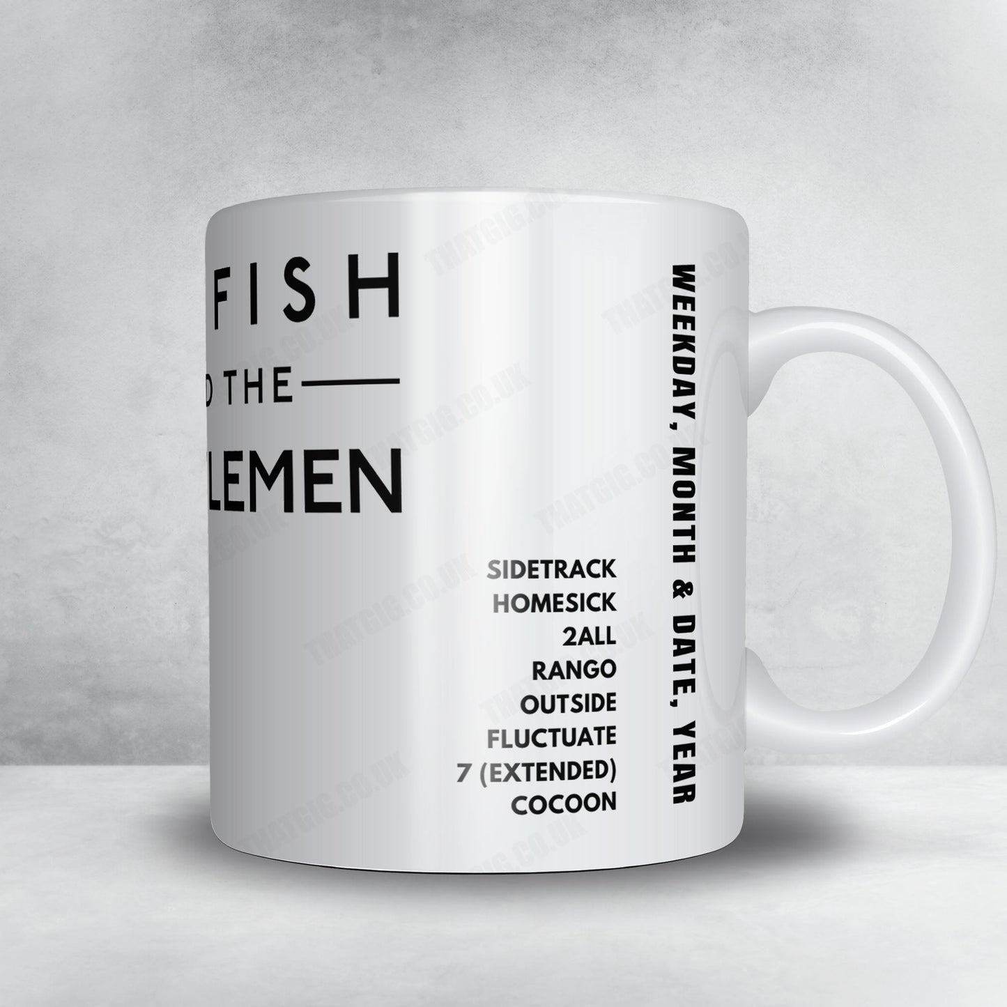 Catfish and the Bottlemen Setlist Mug - Muffathalle, Munich - February 6th, 2020