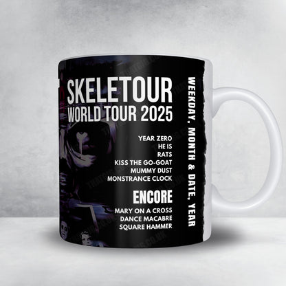 Ghost Setlist Poster - Ziggo Dome, Amsterdam - May 8th, 2025