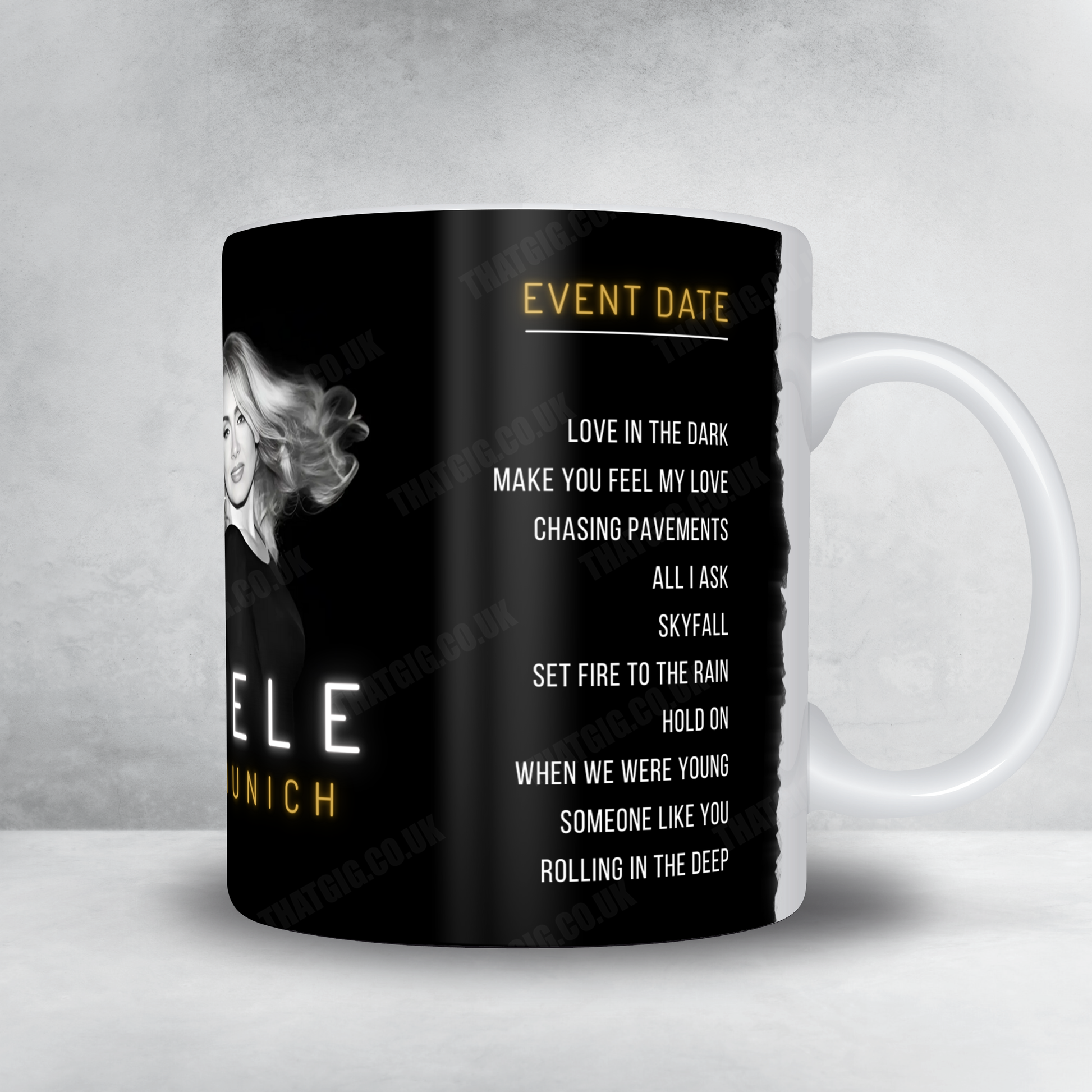 Adele Setlist Poster - Sonderfreifläche Messe, Munich - August 16th, 2024