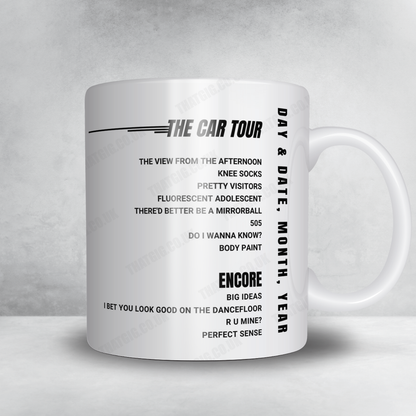 Arctic Monkeys Setlist Mug - Festhalle, Frankfurt - May 8th, 2023