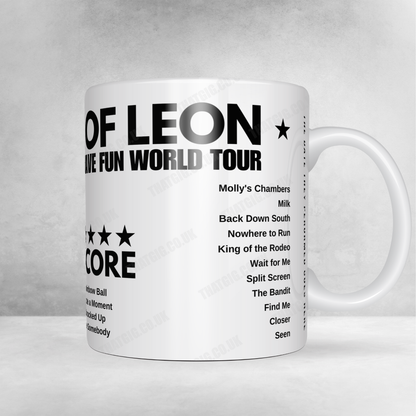 Kings of Leon Setlist Poster - The Orion Amphitheater, Huntsville - September 13th, 2024
