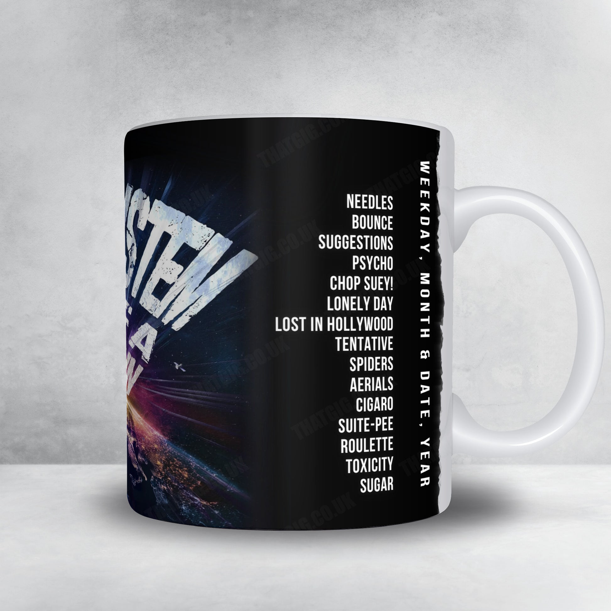 System of a Down Setlist Poster - PGE Narodowy, Warsaw - July 19th, 2026