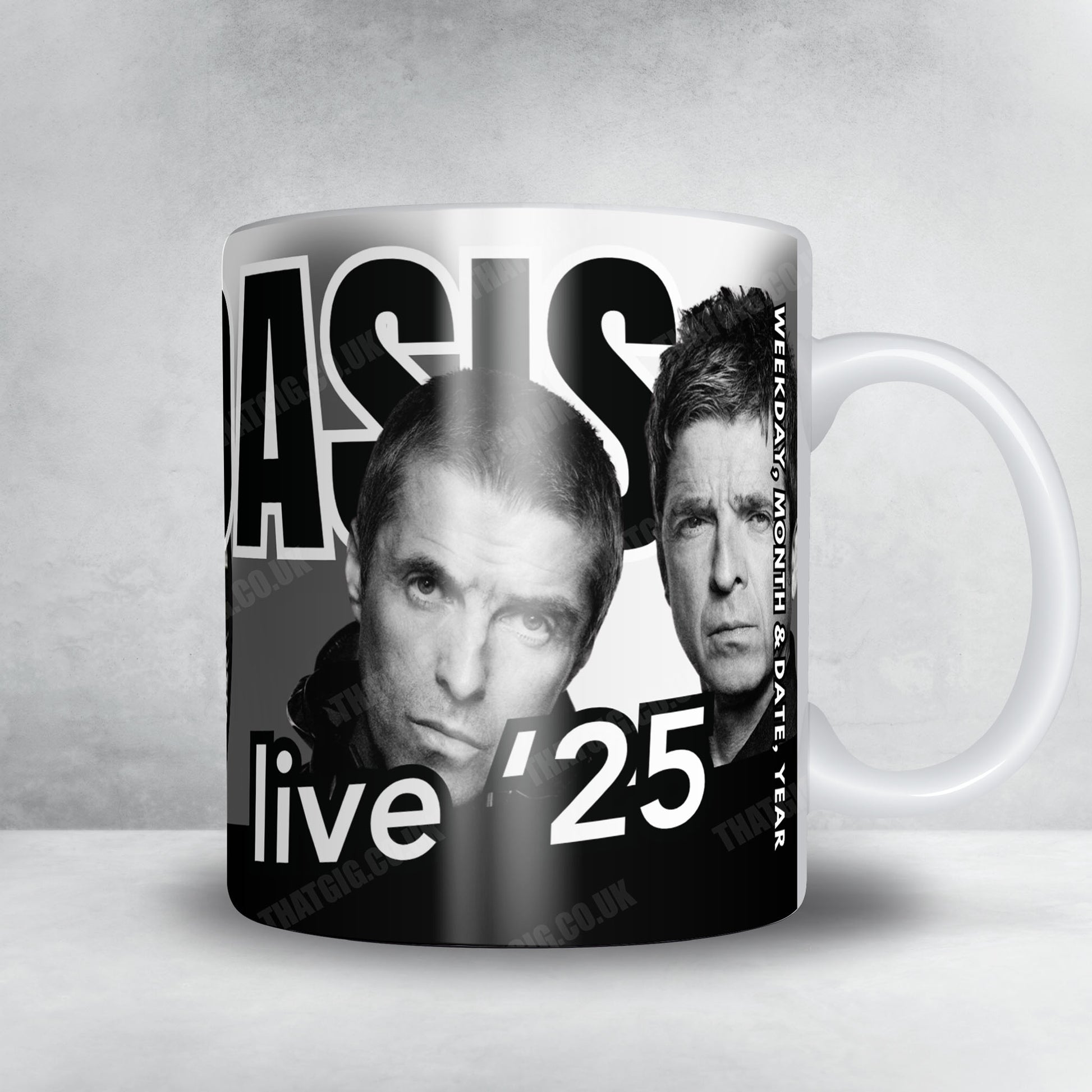 Oasis Setlist Mug - Principality Stadium, Cardiff - July 5th, 2025