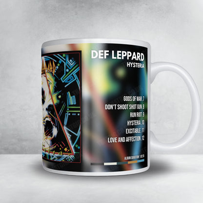Def Leppard "Hysteria" Album Mug - Full Colour