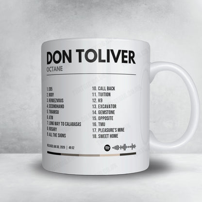 Don Toliver "OCTANE" Album Mug - Minimal