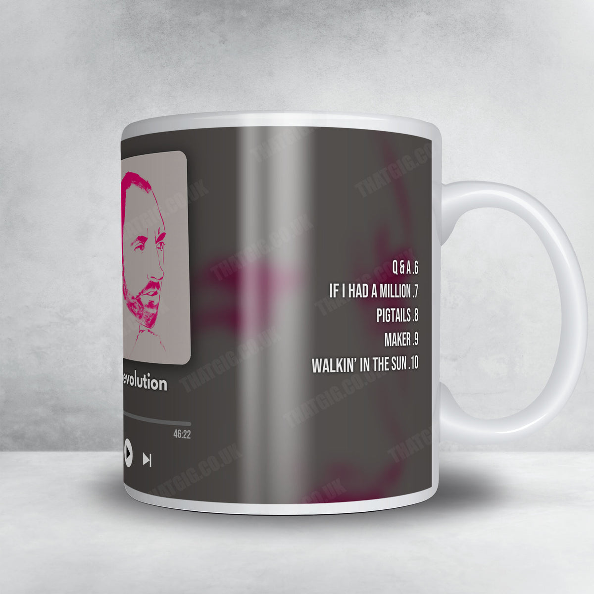 Fink "Sort of Revolution" Album Mug - Now Playing