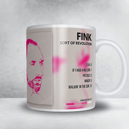 Fink "Sort of Revolution" Album Mug - Full Colour