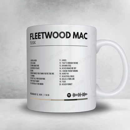 Fleetwood Mac "Tusk" Album Mug - Minimal