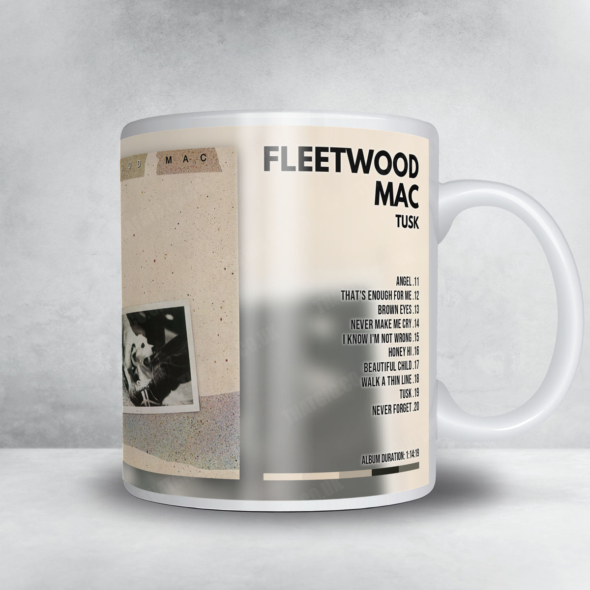 Fleetwood Mac "Tusk" Album Mug - Full Colour