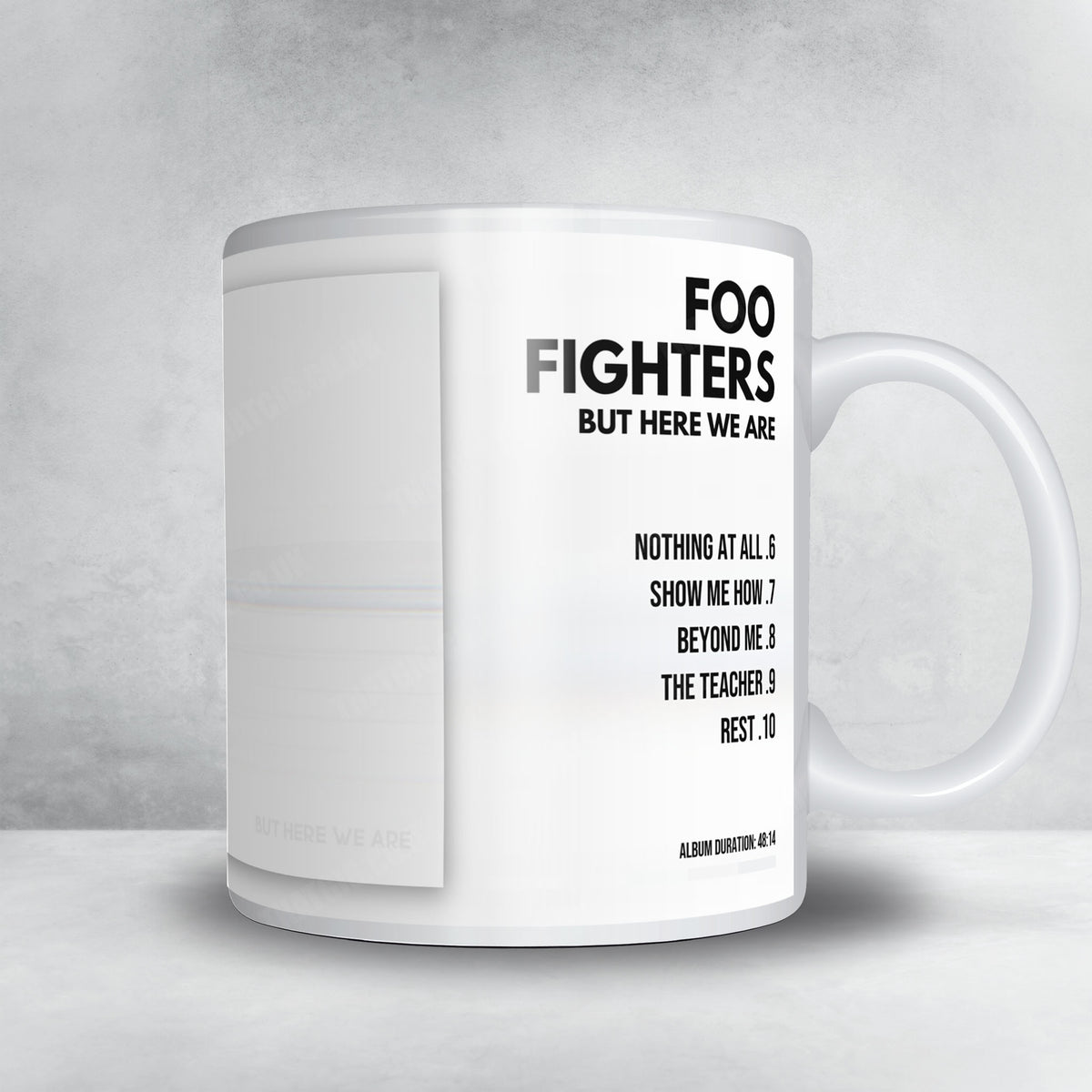 Foo Fighters "But Here We Are" Album Mug - Full Colour