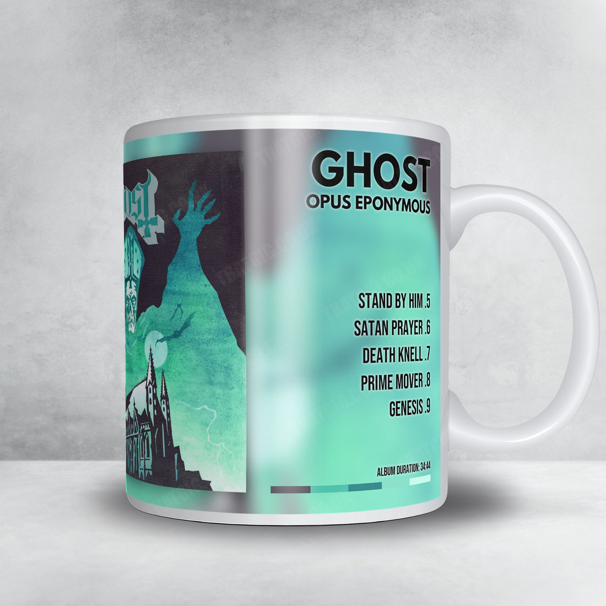 Ghost "Opus Eponymous" Album Mug - Full Colour