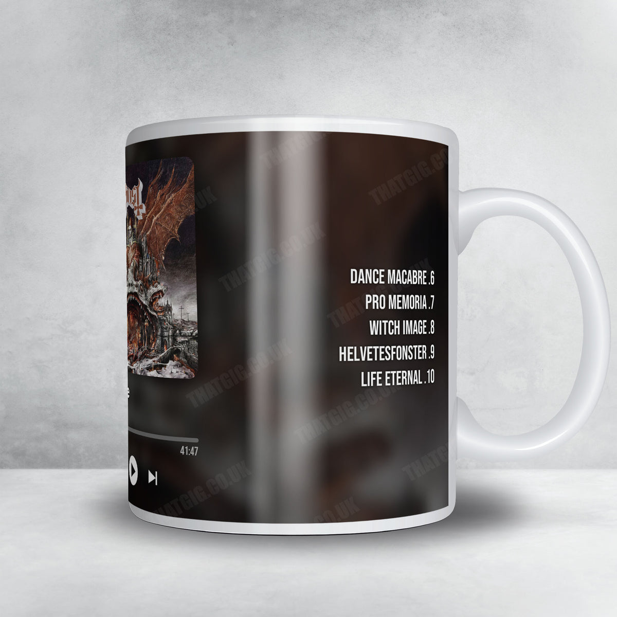 Ghost "Prequelle" Album Mug - Now Playing