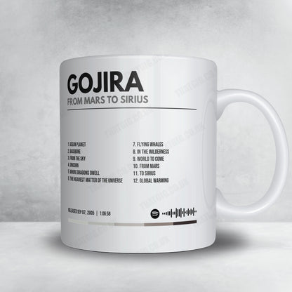 Gojira "From Mars To Sirius" Album Mug - Minimal