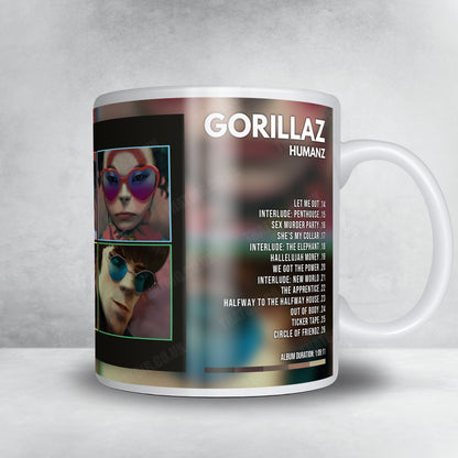 Gorillaz "Humanz" Album Mug - Full Colour