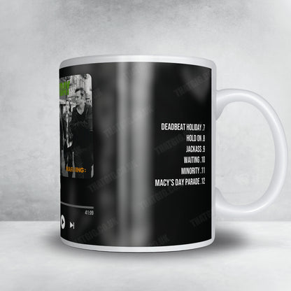 Green Day "Warning" Album Mug - Now Playing