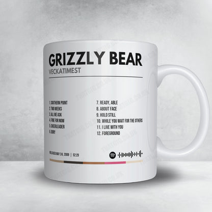 Grizzly Bear "Veckatimest" Album Mug - Minimal