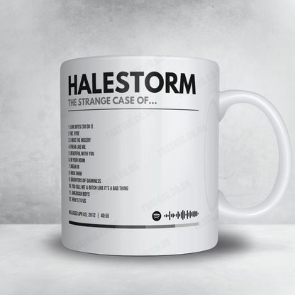 Halestorm "The Strange Case Of..." Album Mug - Minimal