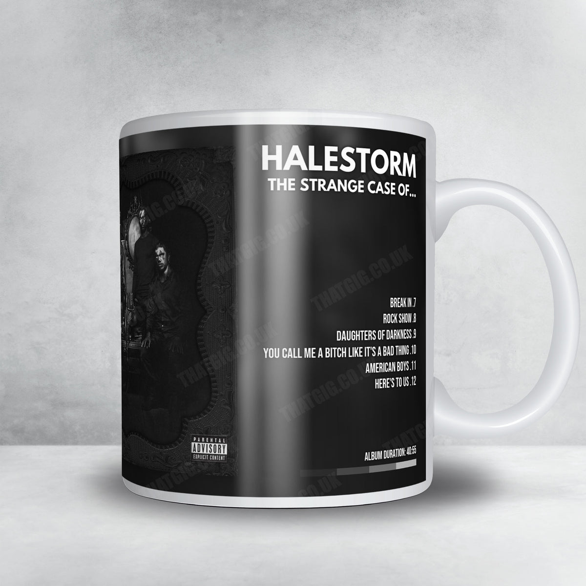 Halestorm "The Strange Case Of..." Album Mug - Full Colour
