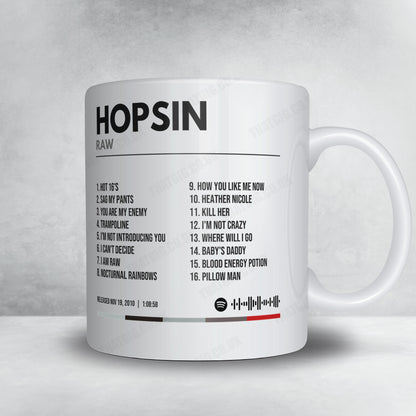 Hopsin "Raw" Album Mug - Minimal