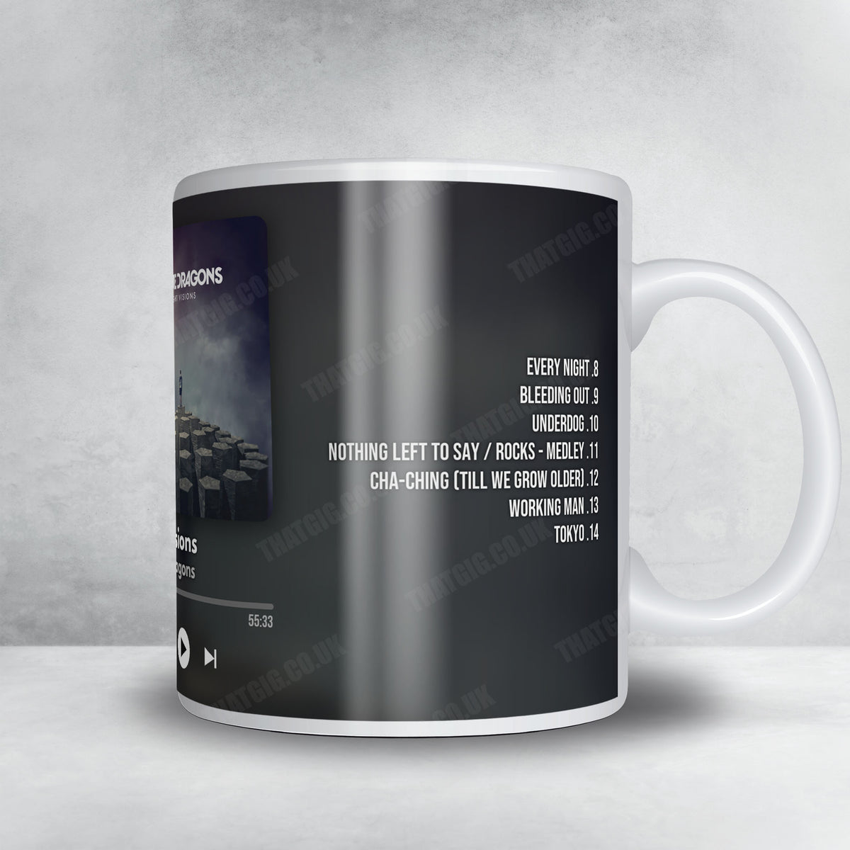 Imagine Dragons "Night Visions" Album Mug - Now Playing