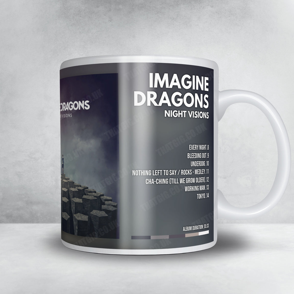 Imagine Dragons "Night Visions" Album Mug - Full Colour