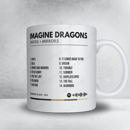 Imagine Dragons "Smoke + Mirrors" Album Mug - Minimal