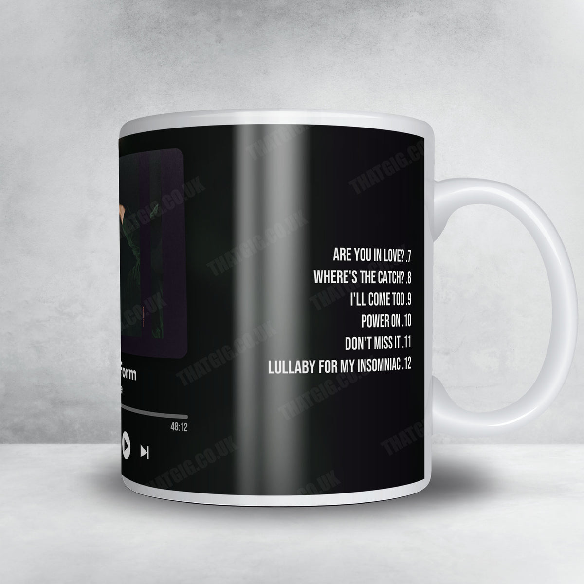 James Blake "Assume Form" Album Mug - Now Playing