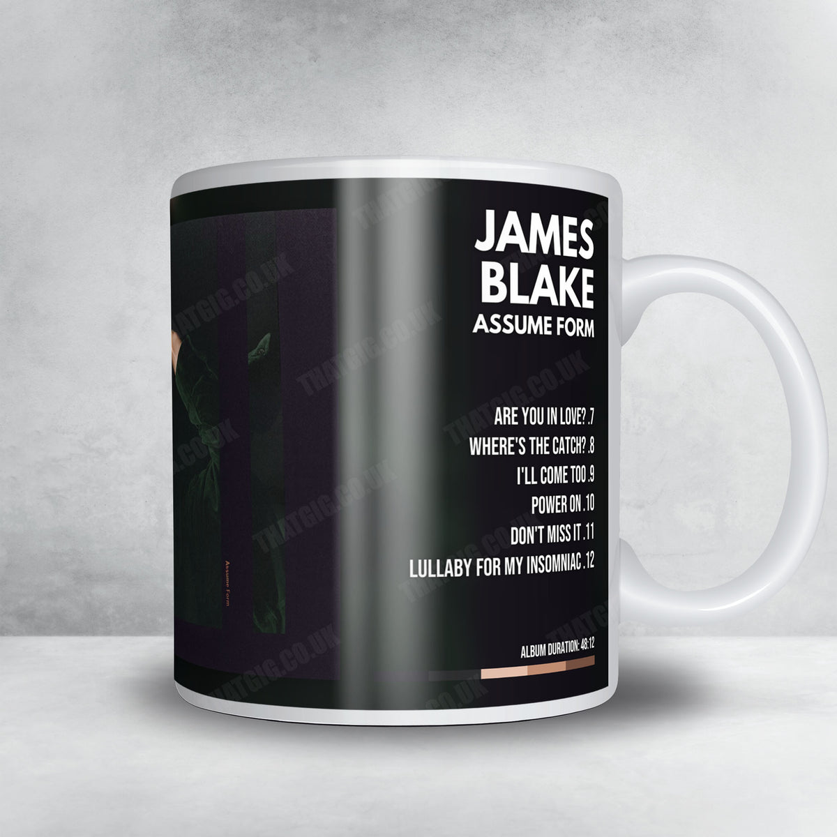 James Blake "Assume Form" Album Mug - Full Colour
