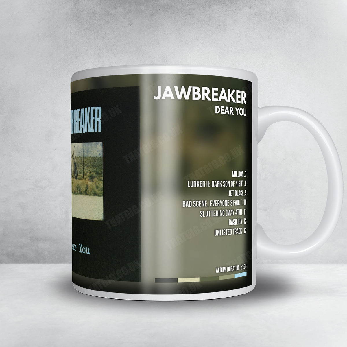 Jawbreaker "Dear You" Album Mug - Full Colour