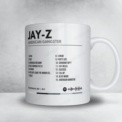 Jay-Z "American Gangster" Album Mug - Minimal