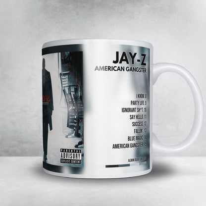 Jay-Z "American Gangster" Album Mug - Full Colour