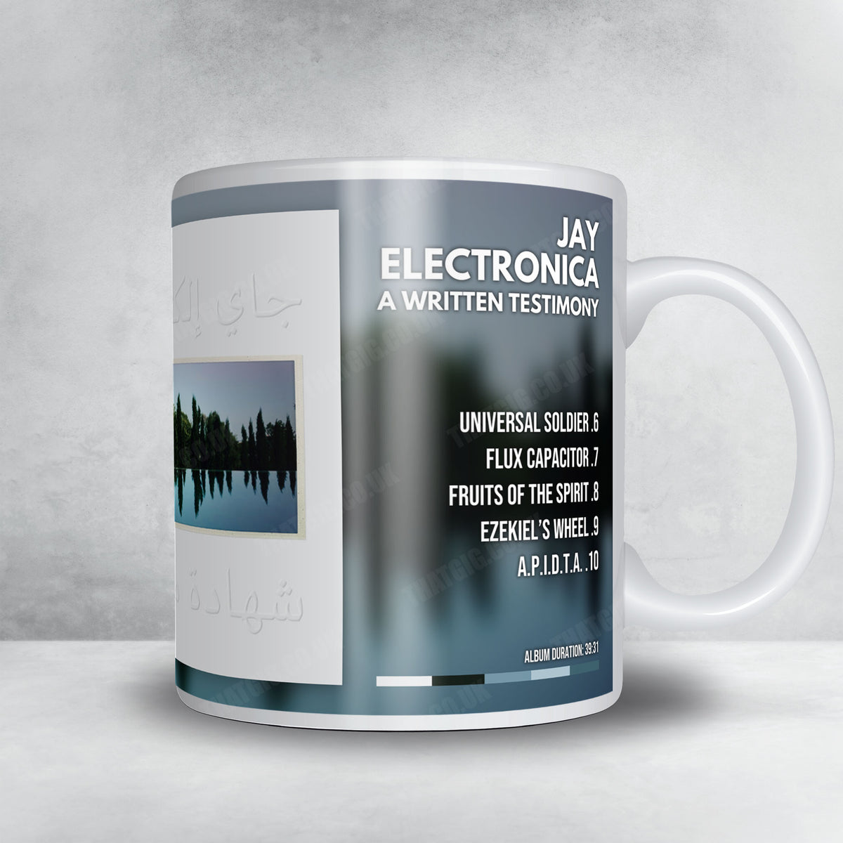 Jay Electronica "A Written Testimony" Album Mug - Full Colour