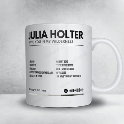 Julia Holter "Have You in My Wilderness" Album Mug - Minimal