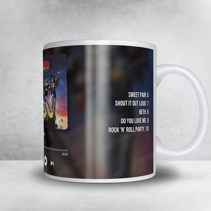 Kiss "Destroyer" Album Mug - Now Playing