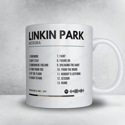 Linkin Park "Meteora" Album Mug - Minimal
