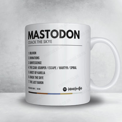 Mastodon "Crack the Skye" Album Mug - Minimal