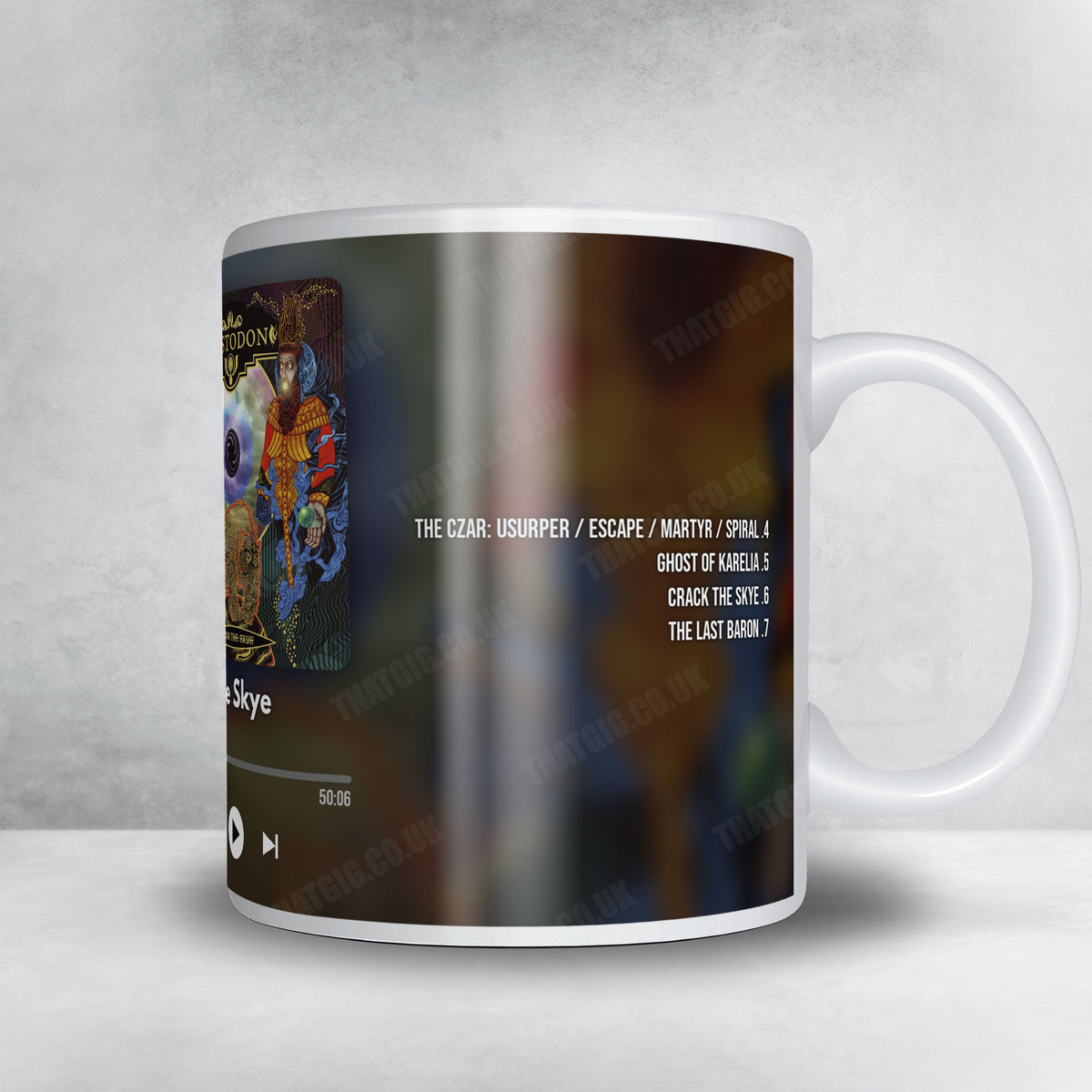 Mastodon "Crack the Skye" Album Mug - Now Playing