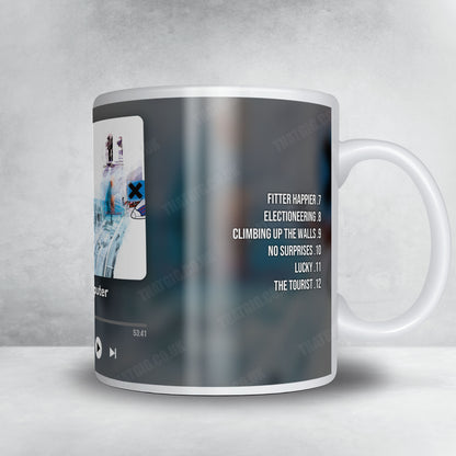 Radiohead "OK Computer" Album Mug - Now Playing