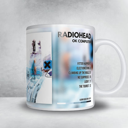 Radiohead "OK Computer" Album Mug - Full Colour
