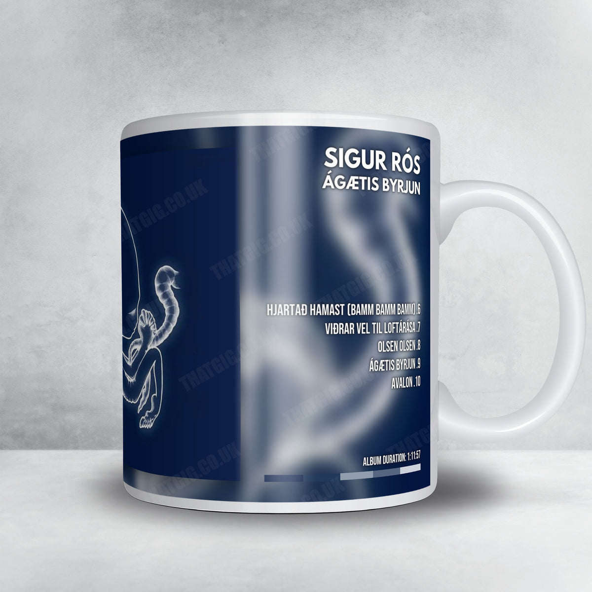 Sigur Rós "Ágætis byrjun" Album Mug - Full Colour
