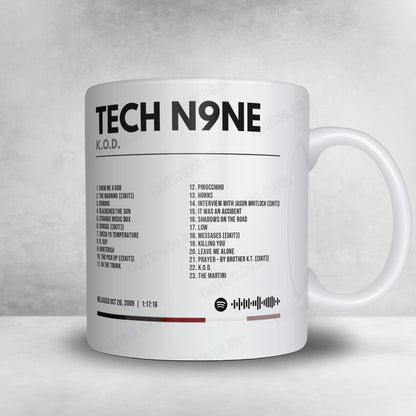 Tech N9ne "K.O.D." Album Mug - Minimal