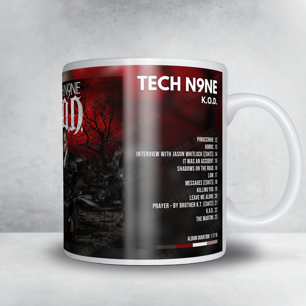Tech N9ne "K.O.D." Album Mug - Full Colour