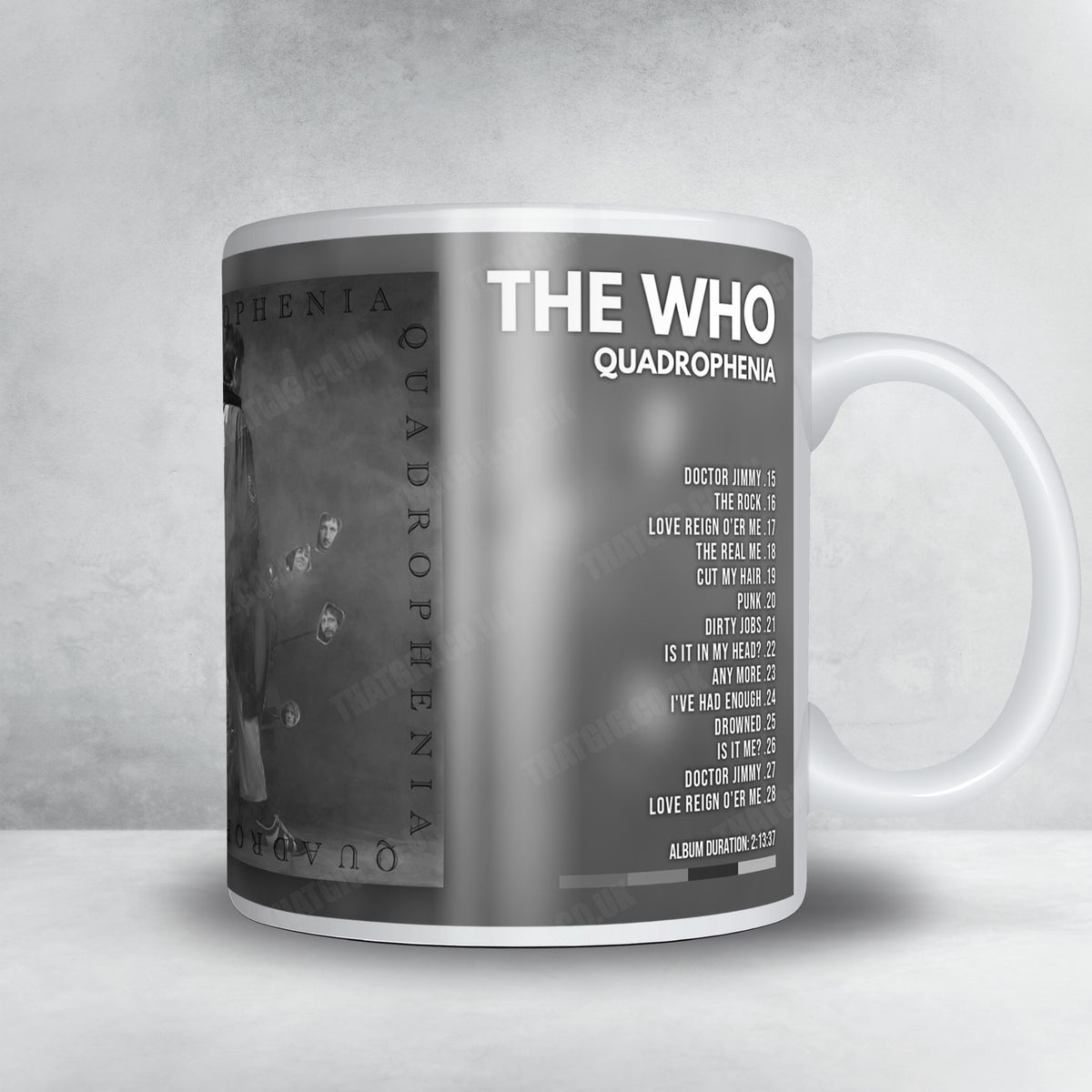 The Who "Quadrophenia" Album Mug - Full Colour