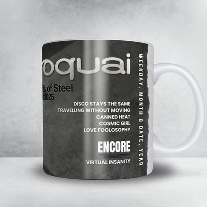 Jamiroquai Setlist Mug - Accor Arena, Paris - November 27th, 2025