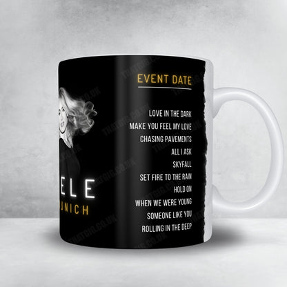 Adele Setlist Poster - Sonderfreifläche Messe, Munich - August 24th, 2024
