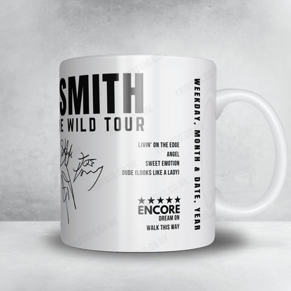 Aerosmith Setlist Mug - Park Theater at Park MGM, Las Vegas - February 13th, 2020